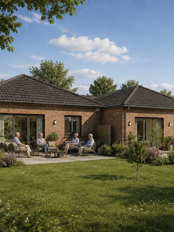 Fünfer-Reihenbungalow